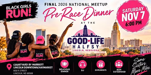 BGR! X Good Life Halfsy 2026 National Meetup Dinner