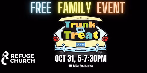 Trunk or Treat - Manteca - Free Admission