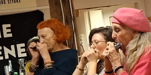 Munnspillgruppen FRED og HARMONICA inviterer til allsang p\u00e5 antiKRIG\/FRED-sanger