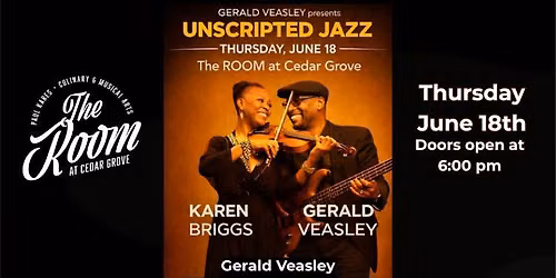 Gerald Veasley Presents Uncripted Jazz with Karen Briggs