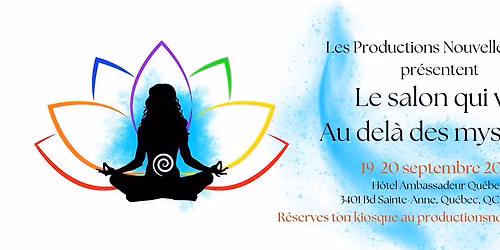 salon qui va Au del\u00e0 des myst\u00e8res septembre 2026