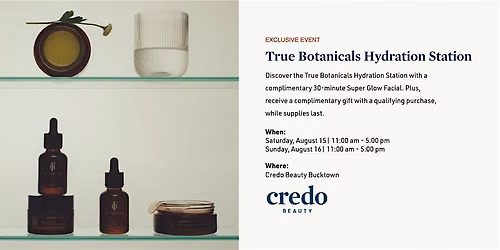 True Botanicals Hydration Station \u2014 Credo Beauty Bucktown