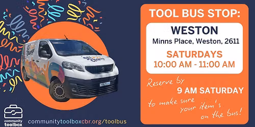 Tool Bus @ WESTON - Saturday, June 13