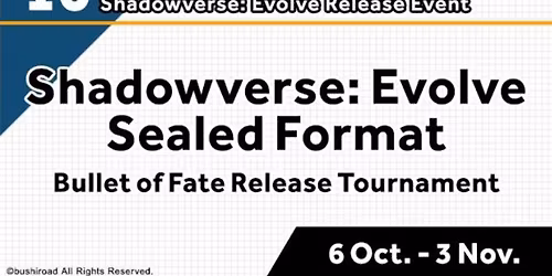 Shadowverse: Evolve Bullet of Fate (BP11) Constructed Event