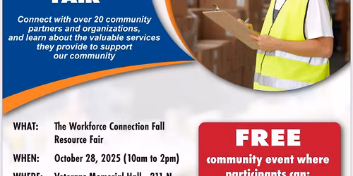 Fall Resource Fair & Hiring Event