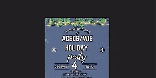 Chicago & Wisconsin ACEDS & WiE Holiday Party