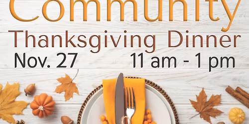 Community Thanksgiving Dinner