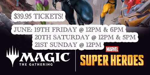 Marvel's Superheroes Pre-Release