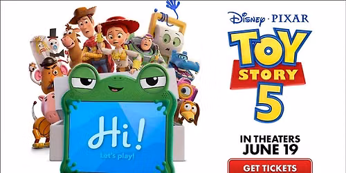 Toy Story 5--In 3D and 2D on the Big Screen at Aurora Cineplex