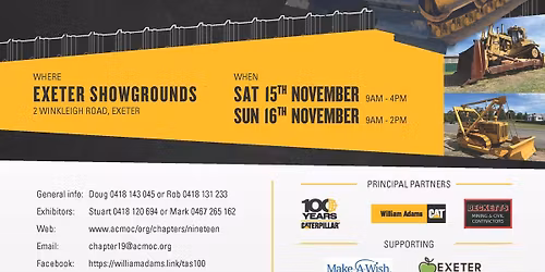 100 Years of Caterpillar in Tasmania