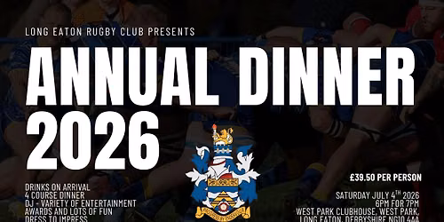 LERFC Annual Dinner 2026