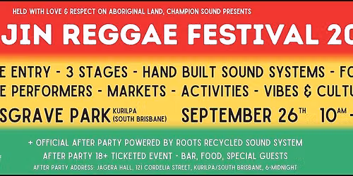Meanjin Reggae Festival 2026