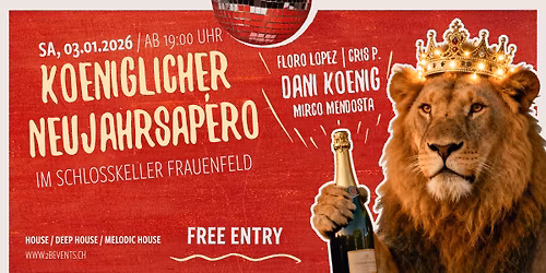 Koeniglicher Neujahrsap\u00e9ro im Schlosskeller