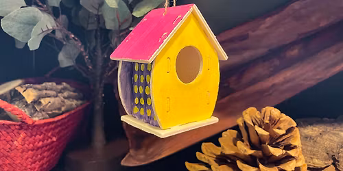 Family Workshop: Bird House Painting