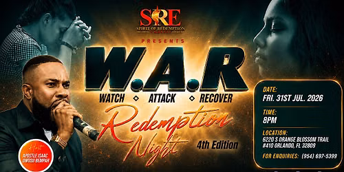 W.A.R || REDEMPTION NIGHT 4th Edition