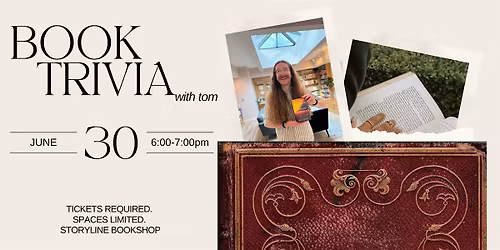 Storyline Presents: Book Trivia