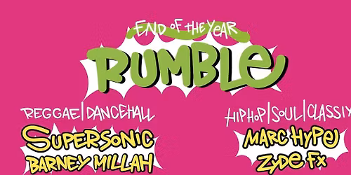 End of the year RUMBLE