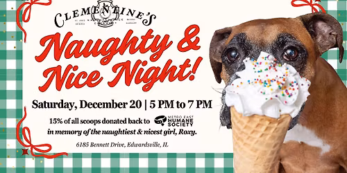 Clementine's Naughty & Nice Giveback Night