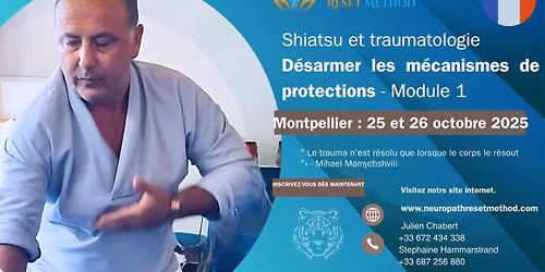Shiatsu & Trauma module 1 - Désarmer les mécanismes de protections 