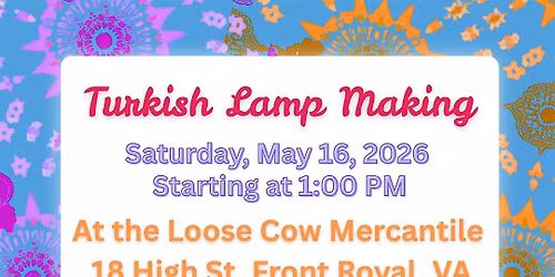 Turkish Lamp Making
