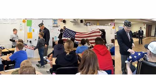 American Flag Presentation