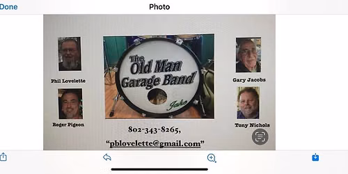 Old Man Garage Band - St. Albans Bay Farmer's Market