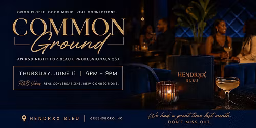 Common Ground - R&B Night for Black Professionals