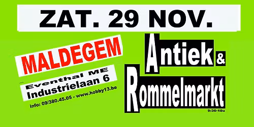 Overdekte Antiek & Rommelmarkt