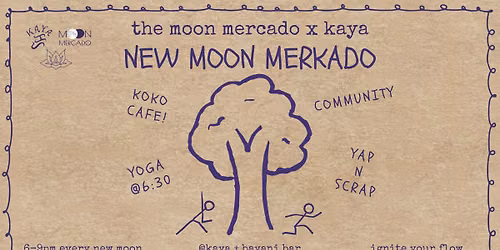 New Moon Yoga + Merkado at The Moon Mercado, Bodhi Garden at Kaya Orlando