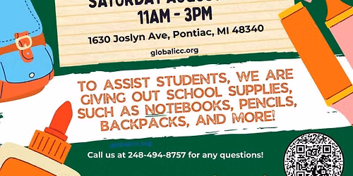 Back-to-School backpack drive