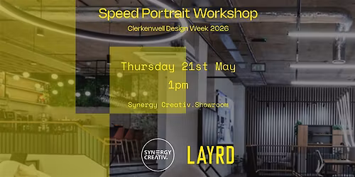 Speed portraiture Workshop hosted by Layrd Design  - CDW
