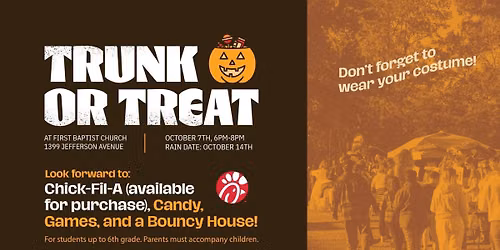 Trunk or Treat