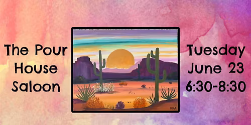 Paint Night at the Pour House Saloon