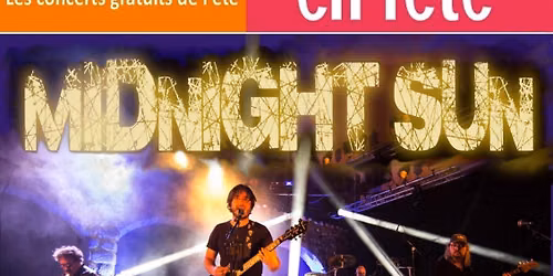 Midnight Sun en Concert \u00e0 Firminy (42) Terrasses en F\u00eate 