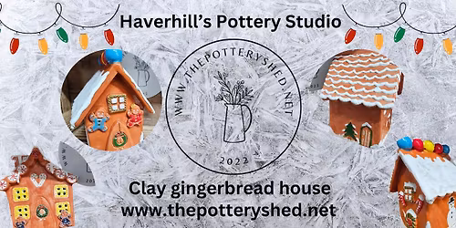 Clay workshop: Make your own gingerbread house