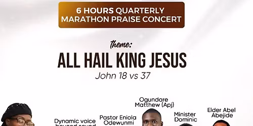 End of the year praise concert