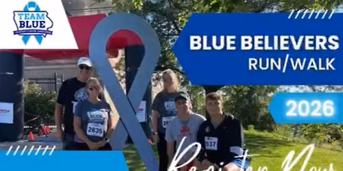 Blue Believers run-walk and Junior Believers fun run