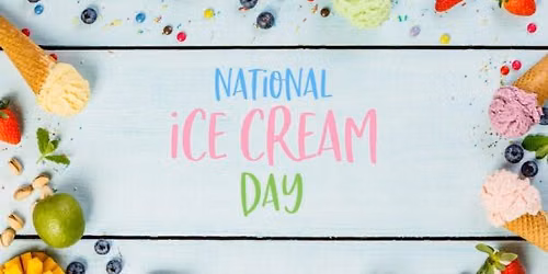 National Ice Cream Day!