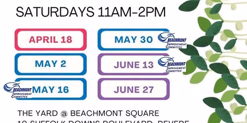 BIC @ Revere Spring Farmer\u2019s Market