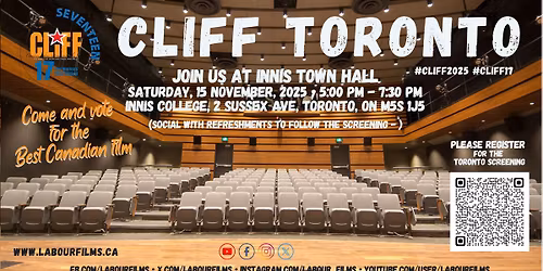 Toronto CLIFF Screening