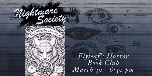 Nightmare Society Book Club - March Meeting