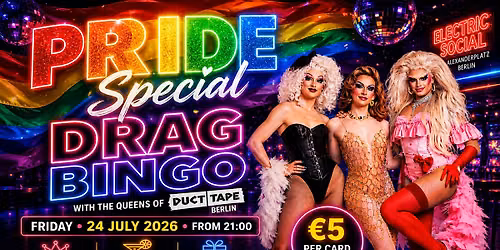 Pride Special Drag Bingo @ Electric Social