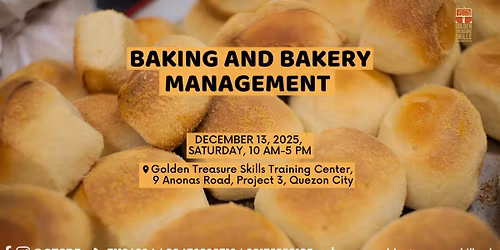Baking and Bakery Shop Operation Seminar