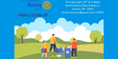 VVS Community Rotary Park Clean Up