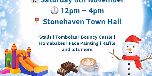 Stonehaven Gymnastics Club Winter Fayre