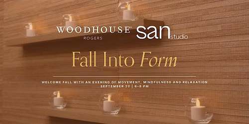 Fall Into Form with Woodhouse Rogers + san studio