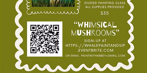 Paint & Sip at the Whale