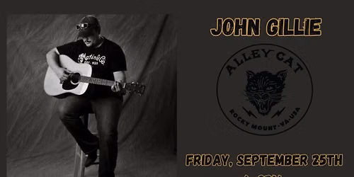 John Gillie Solo LIVE at The Alley Cat! 