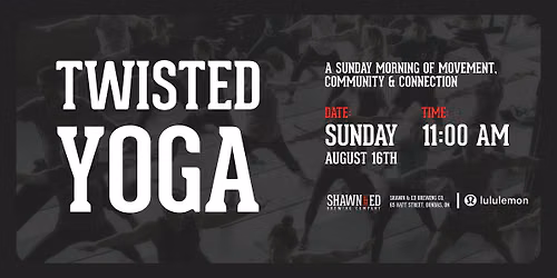 Twisted Yoga at the SHED