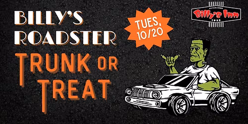 Billy's Roadster Trunk or Treat!